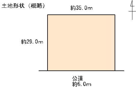 北名古屋市法成寺松の木　貸地画像1