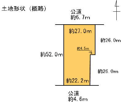 北名古屋市法成寺米田　貸地画像1