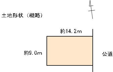 北名古屋市石橋惣作　売地画像