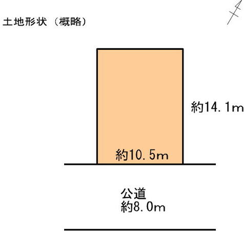 一宮市丹陽町九日市場　売地画像