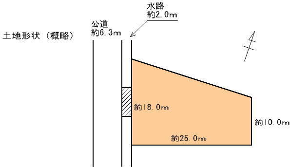 北名古屋市中之郷諏訪　売地画像