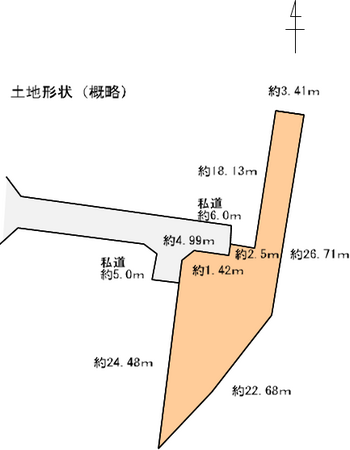 岐阜県本巣市金原　売地画像